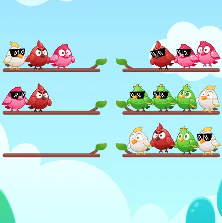 Bird Sort Puzzle
